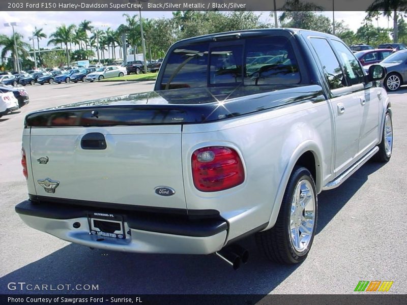 Black/Silver Metallic / Black/Silver 2003 Ford F150 Harley-Davidson SuperCrew