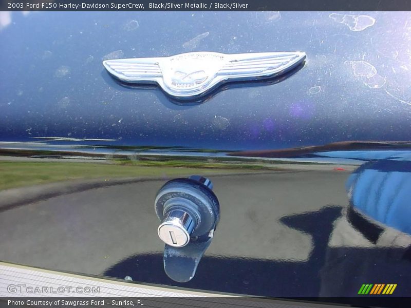 Black/Silver Metallic / Black/Silver 2003 Ford F150 Harley-Davidson SuperCrew