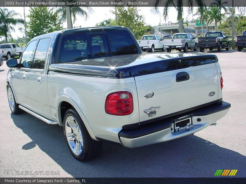 Black/Silver Metallic / Black/Silver 2003 Ford F150 Harley-Davidson SuperCrew