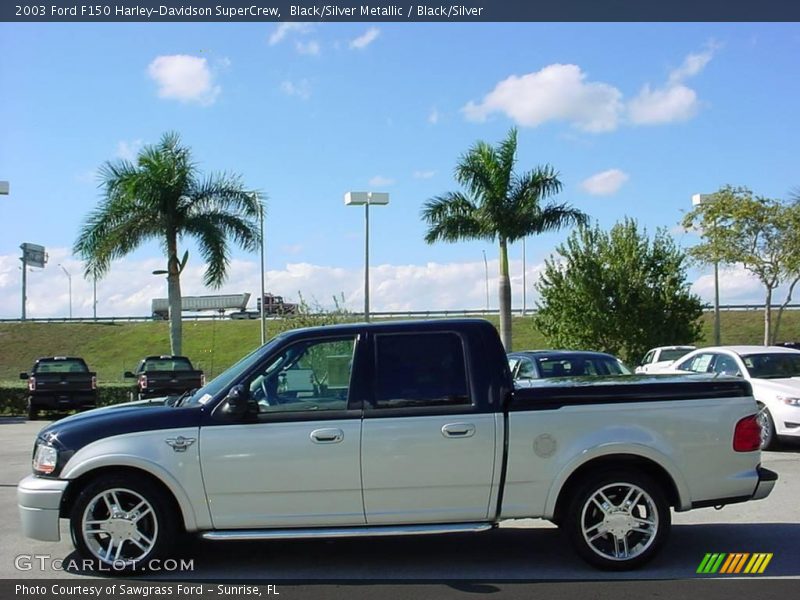 Black/Silver Metallic / Black/Silver 2003 Ford F150 Harley-Davidson SuperCrew