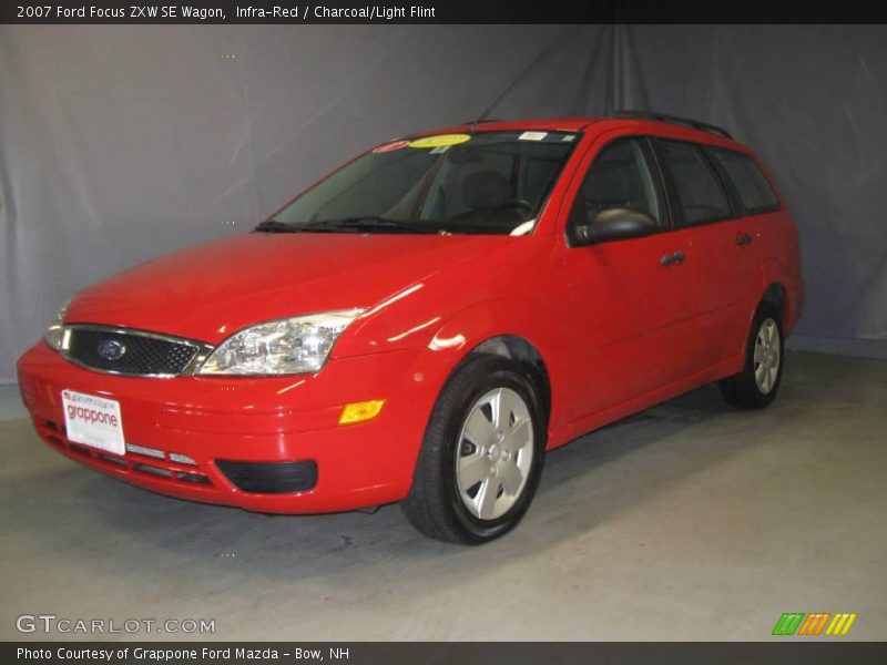 Infra-Red / Charcoal/Light Flint 2007 Ford Focus ZXW SE Wagon