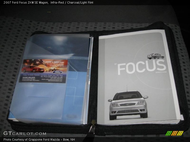 Infra-Red / Charcoal/Light Flint 2007 Ford Focus ZXW SE Wagon