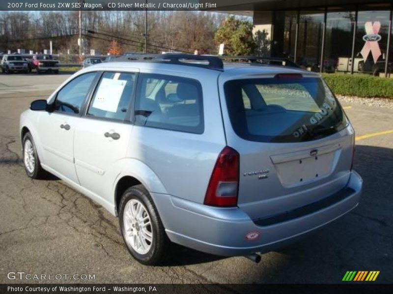 CD Silver Metallic / Charcoal/Light Flint 2007 Ford Focus ZXW SES Wagon