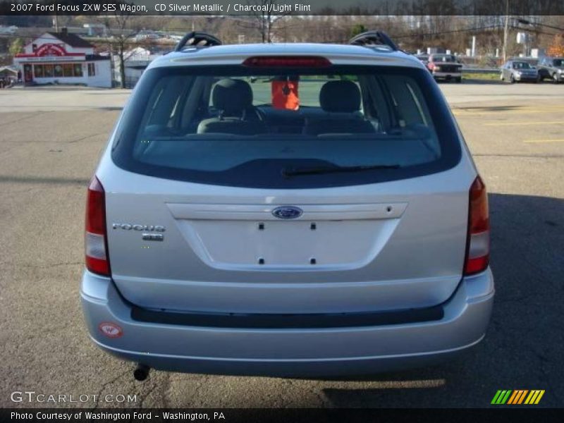 CD Silver Metallic / Charcoal/Light Flint 2007 Ford Focus ZXW SES Wagon