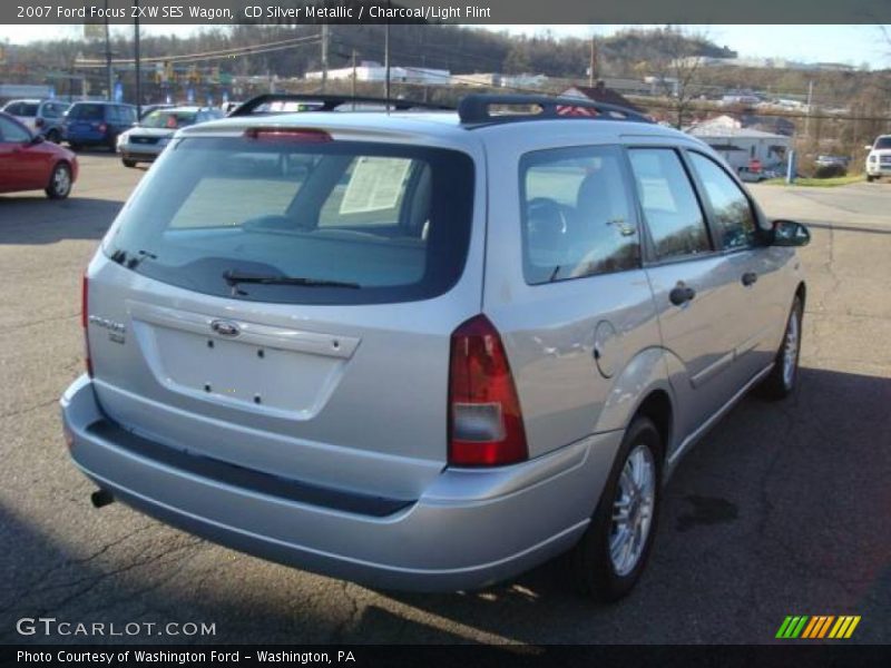 CD Silver Metallic / Charcoal/Light Flint 2007 Ford Focus ZXW SES Wagon