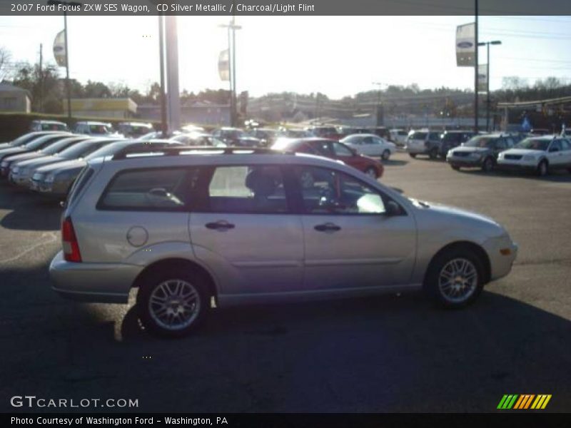 CD Silver Metallic / Charcoal/Light Flint 2007 Ford Focus ZXW SES Wagon