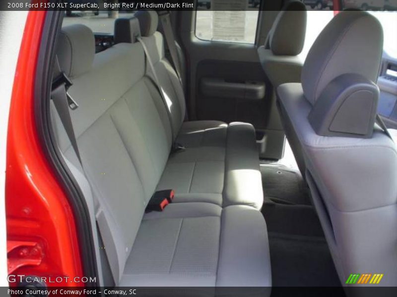 Bright Red / Medium/Dark Flint 2008 Ford F150 XLT SuperCab
