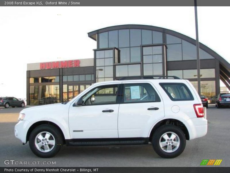 Oxford White / Stone 2008 Ford Escape XLS