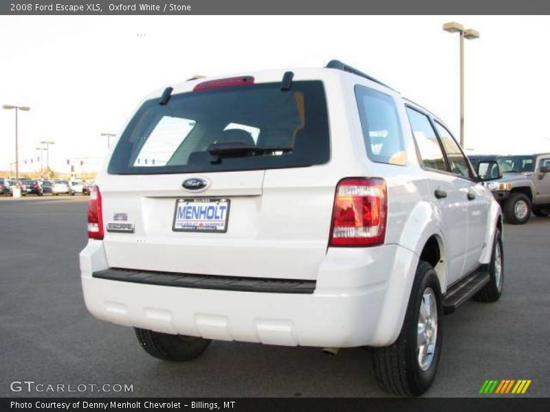 Oxford White / Stone 2008 Ford Escape XLS
