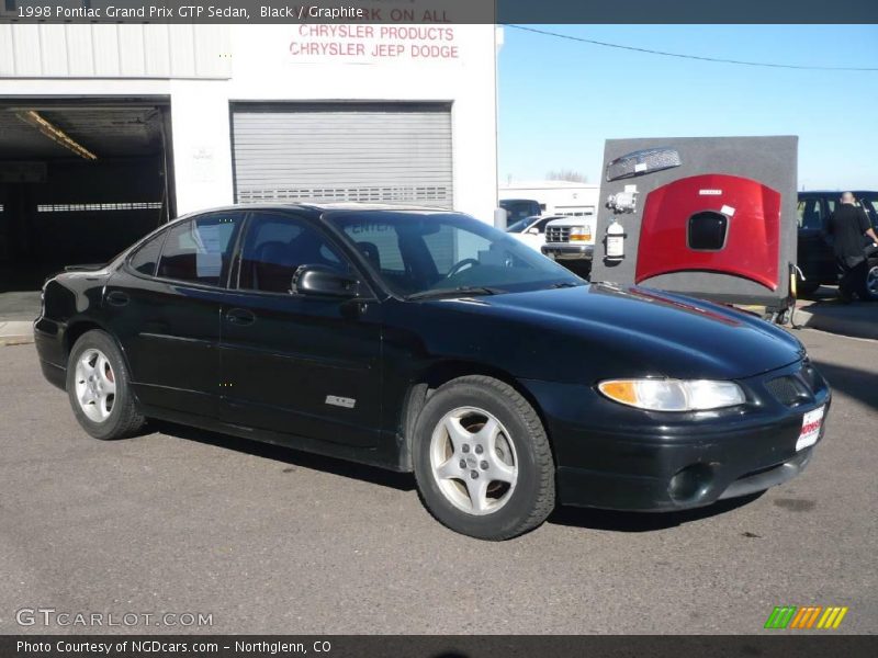 Black / Graphite 1998 Pontiac Grand Prix GTP Sedan