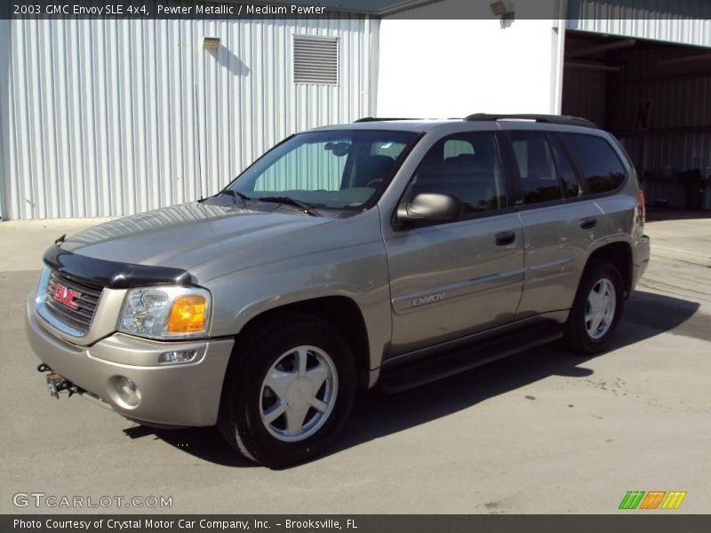 Pewter Metallic / Medium Pewter 2003 GMC Envoy SLE 4x4