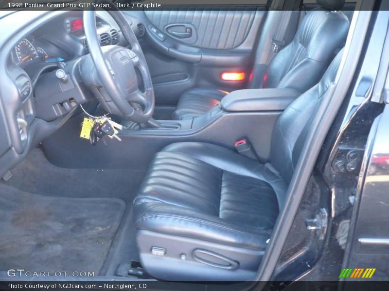 Black / Graphite 1998 Pontiac Grand Prix GTP Sedan