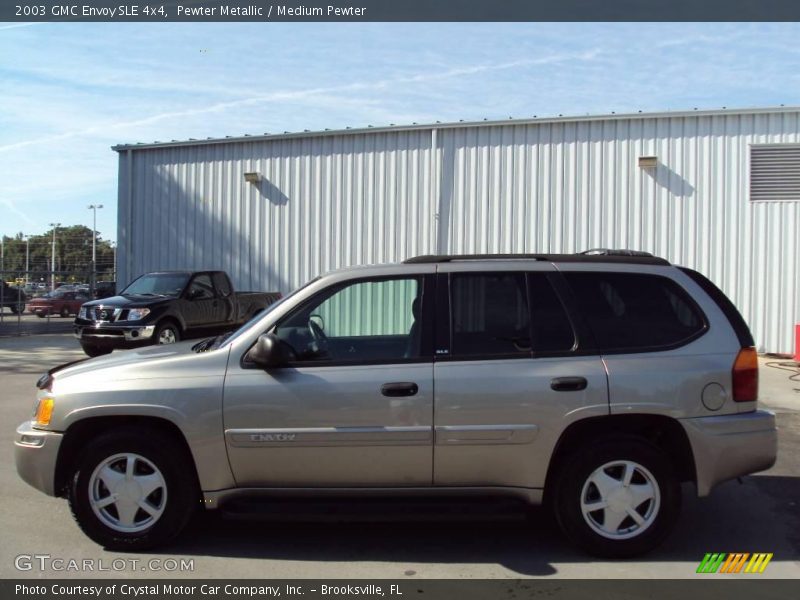 Pewter Metallic / Medium Pewter 2003 GMC Envoy SLE 4x4