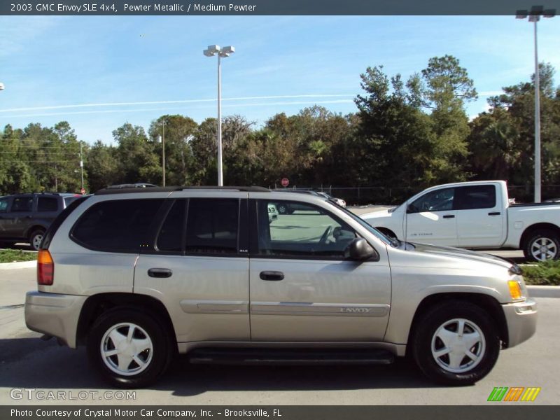 Pewter Metallic / Medium Pewter 2003 GMC Envoy SLE 4x4