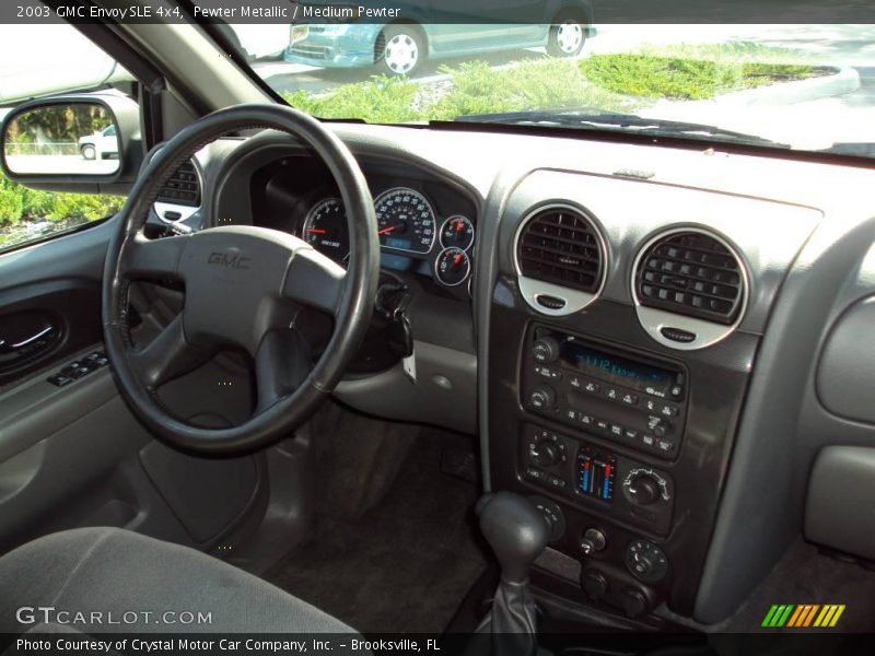 Pewter Metallic / Medium Pewter 2003 GMC Envoy SLE 4x4