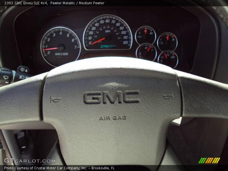Pewter Metallic / Medium Pewter 2003 GMC Envoy SLE 4x4
