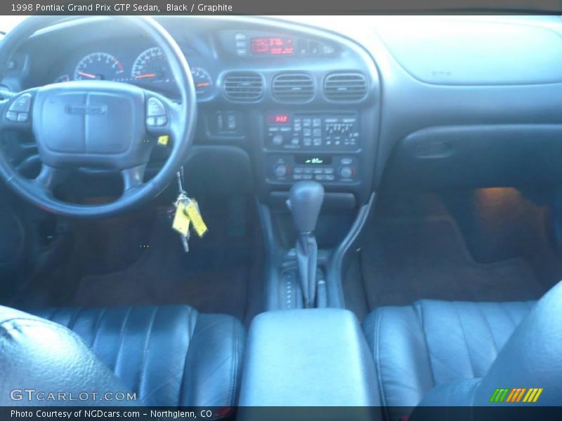 Black / Graphite 1998 Pontiac Grand Prix GTP Sedan