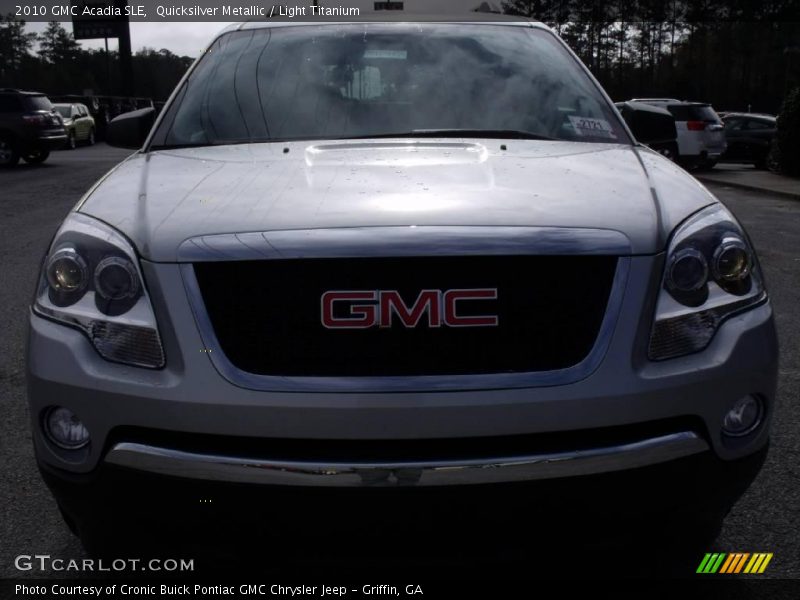 Quicksilver Metallic / Light Titanium 2010 GMC Acadia SLE