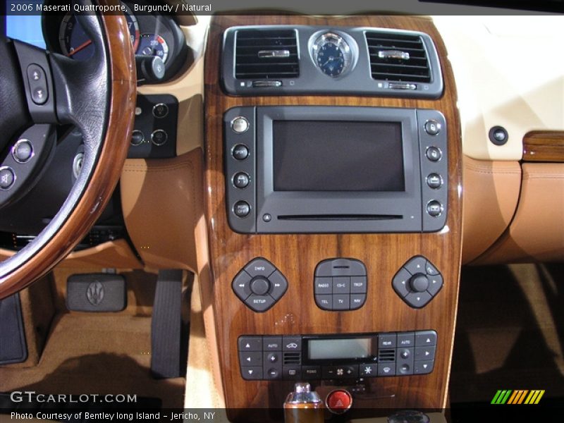 Burgundy / Natural 2006 Maserati Quattroporte
