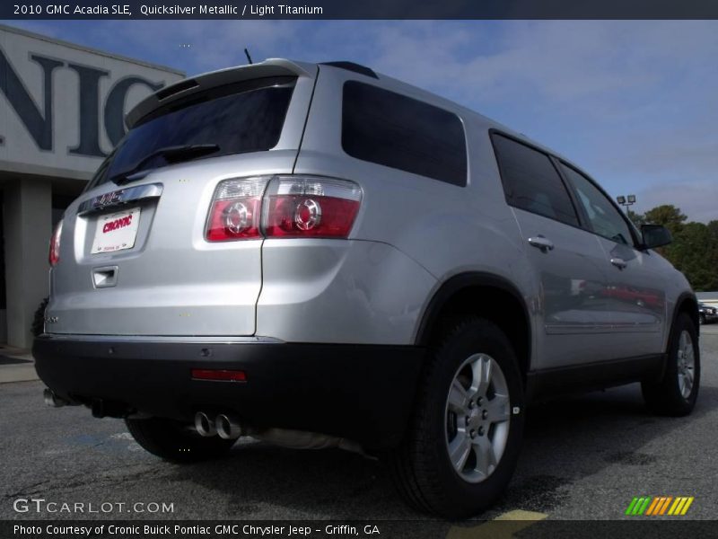 Quicksilver Metallic / Light Titanium 2010 GMC Acadia SLE