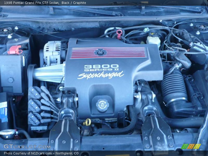 Black / Graphite 1998 Pontiac Grand Prix GTP Sedan