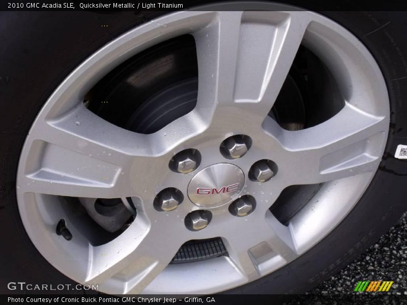 Quicksilver Metallic / Light Titanium 2010 GMC Acadia SLE