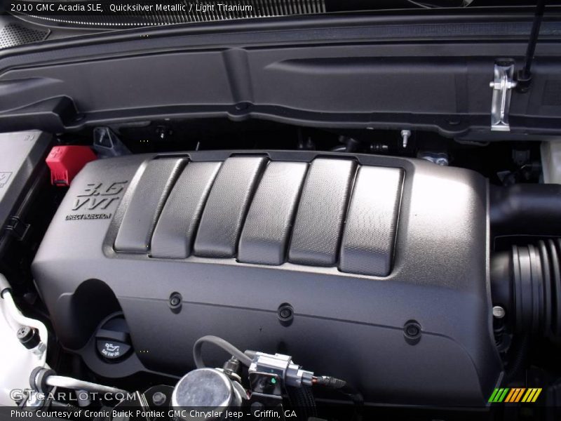 Quicksilver Metallic / Light Titanium 2010 GMC Acadia SLE