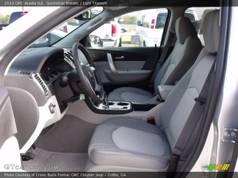 Quicksilver Metallic / Light Titanium 2010 GMC Acadia SLE