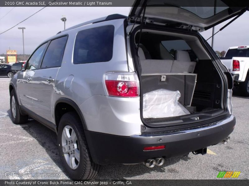 Quicksilver Metallic / Light Titanium 2010 GMC Acadia SLE