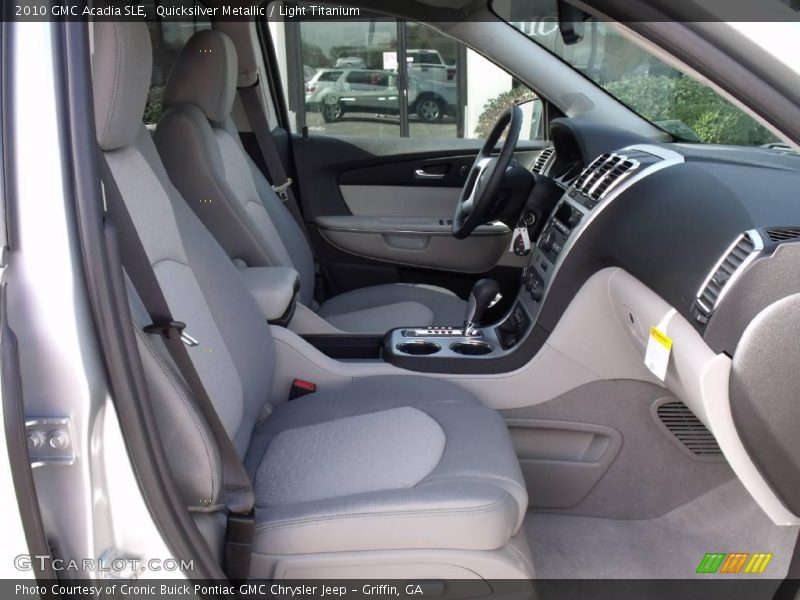 Quicksilver Metallic / Light Titanium 2010 GMC Acadia SLE
