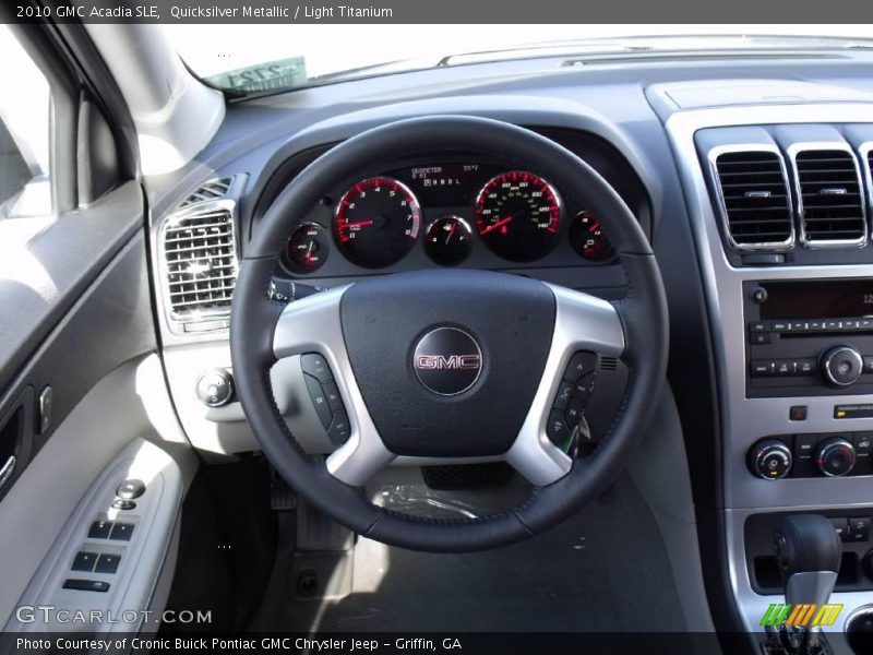 Quicksilver Metallic / Light Titanium 2010 GMC Acadia SLE