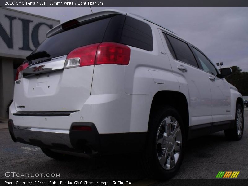 Summit White / Light Titanium 2010 GMC Terrain SLT