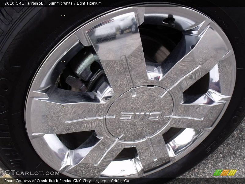 Summit White / Light Titanium 2010 GMC Terrain SLT