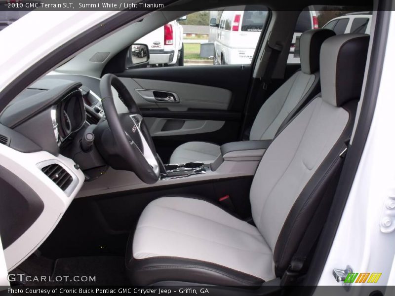Summit White / Light Titanium 2010 GMC Terrain SLT