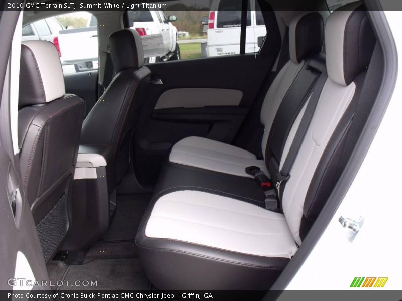 Summit White / Light Titanium 2010 GMC Terrain SLT