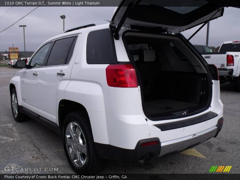 Summit White / Light Titanium 2010 GMC Terrain SLT