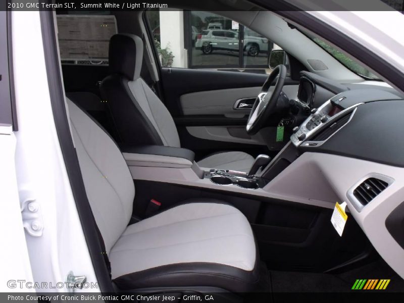 Summit White / Light Titanium 2010 GMC Terrain SLT