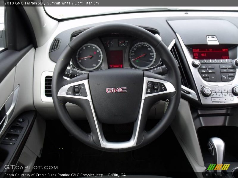 Summit White / Light Titanium 2010 GMC Terrain SLT