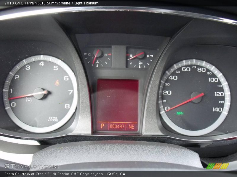 Summit White / Light Titanium 2010 GMC Terrain SLT