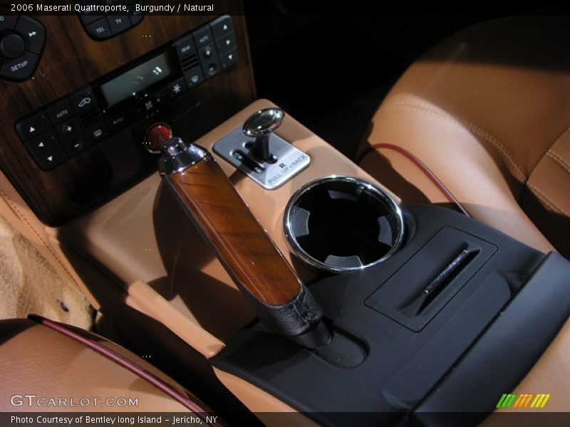Burgundy / Natural 2006 Maserati Quattroporte