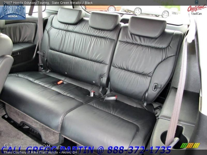 Slate Green Metallic / Black 2007 Honda Odyssey Touring