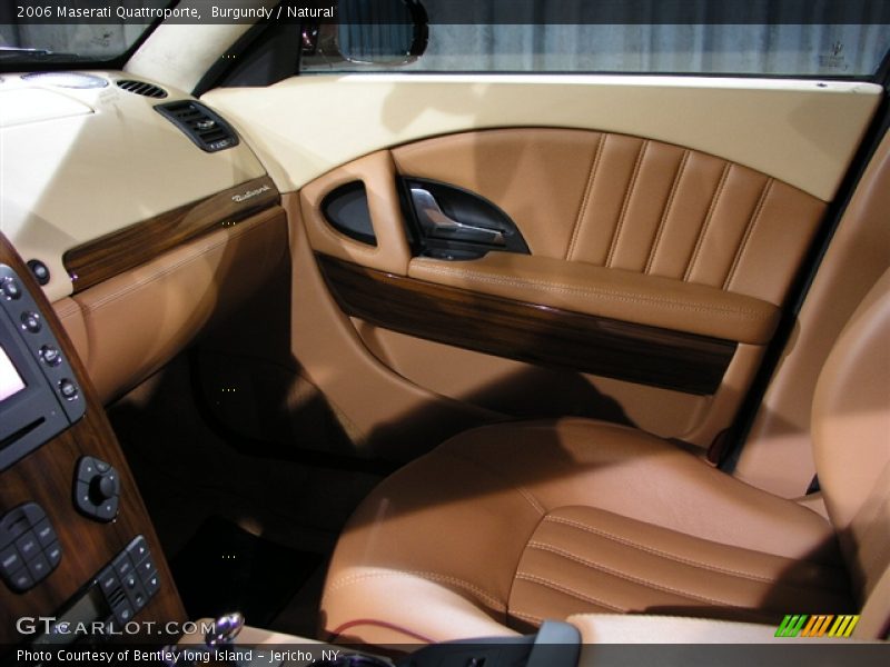 Burgundy / Natural 2006 Maserati Quattroporte