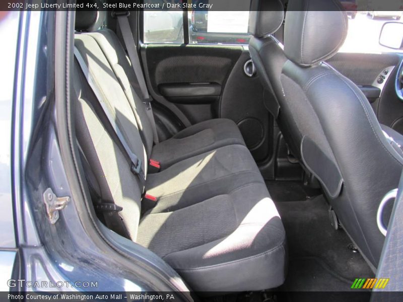 Steel Blue Pearlcoat / Dark Slate Gray 2002 Jeep Liberty Limited 4x4