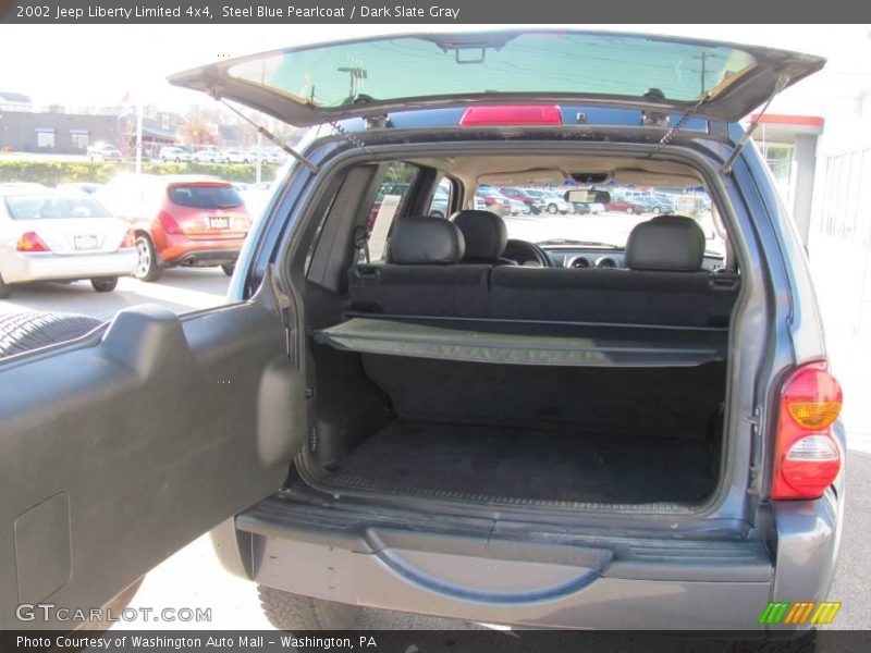 Steel Blue Pearlcoat / Dark Slate Gray 2002 Jeep Liberty Limited 4x4