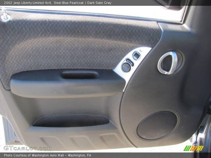 Steel Blue Pearlcoat / Dark Slate Gray 2002 Jeep Liberty Limited 4x4