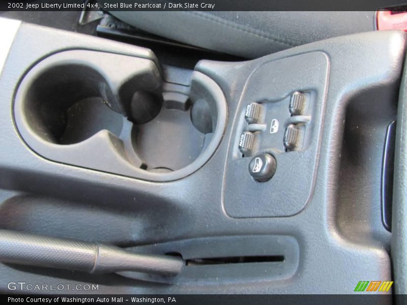 Steel Blue Pearlcoat / Dark Slate Gray 2002 Jeep Liberty Limited 4x4