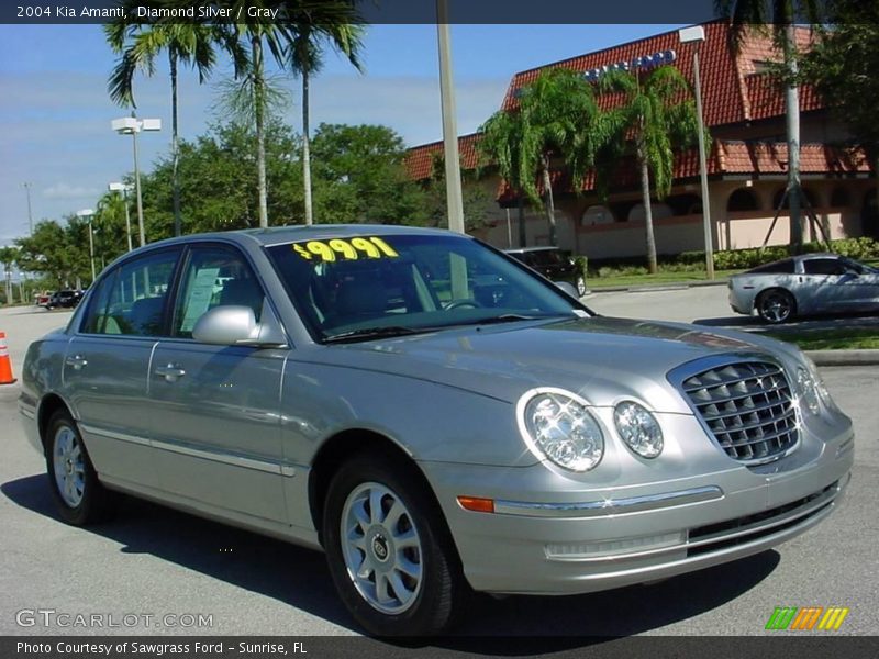 Diamond Silver / Gray 2004 Kia Amanti