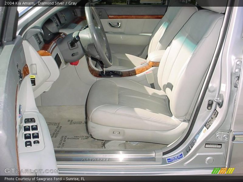 Diamond Silver / Gray 2004 Kia Amanti