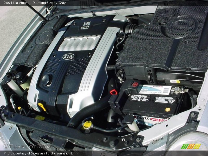 Diamond Silver / Gray 2004 Kia Amanti