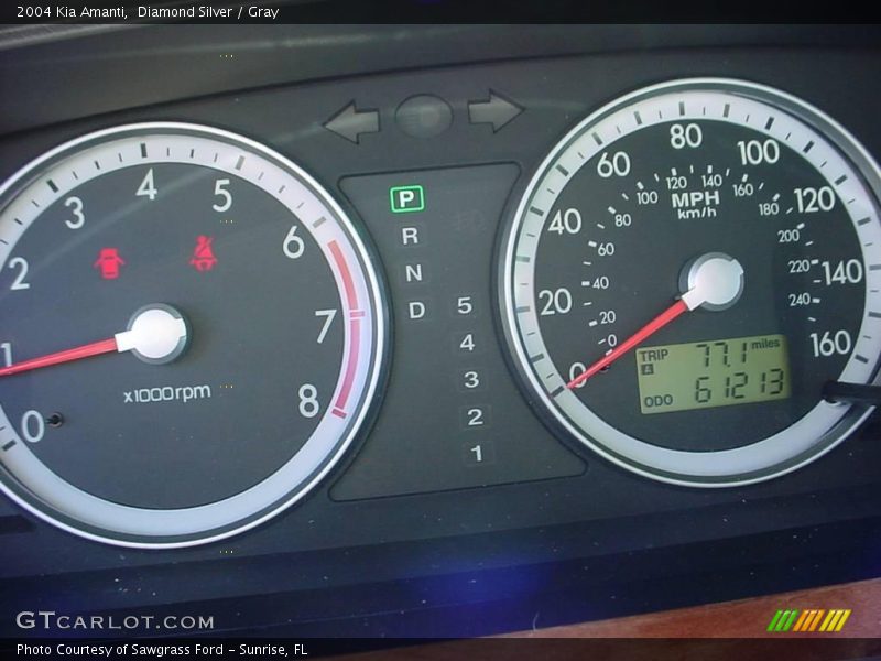 Diamond Silver / Gray 2004 Kia Amanti